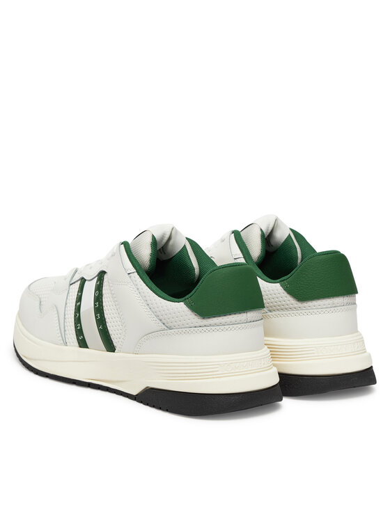 Tommy Jeans Laisvalaikio batai Tommy Jeans Retrocasual Runner EM0EM01528 Balta