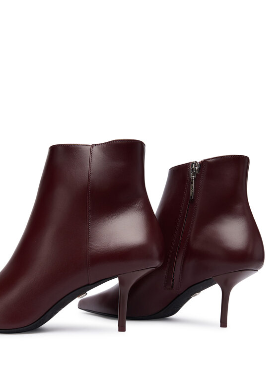 Max Mara Botki Max Mara 2524796011600 Bordowy