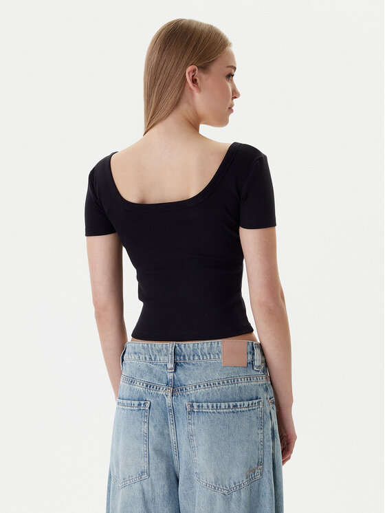 Guess Guess Camiseta V6RP05 K8RT2 Negro Regular Fit