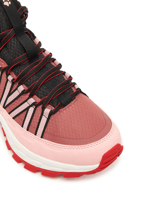 Jack Wolfskin Trekingová obuv Jack Wolfskin Wild Hike Texapore Mid A65580 Ružová