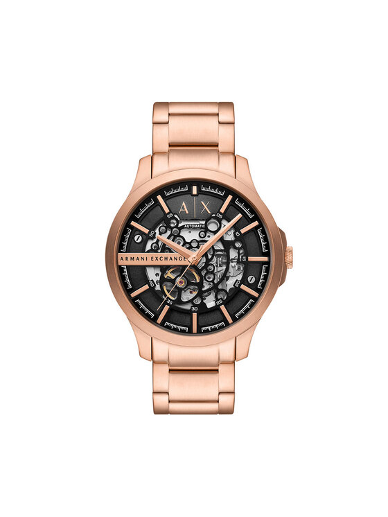 Armani Exchange Годинник Armani Exchange Hampton Automatic AX2456 Золотий
