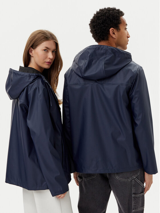 Hunter Hunter Dežna jakna Izzy Unisex HARU0012251 Mornarsko modra Regular Fit