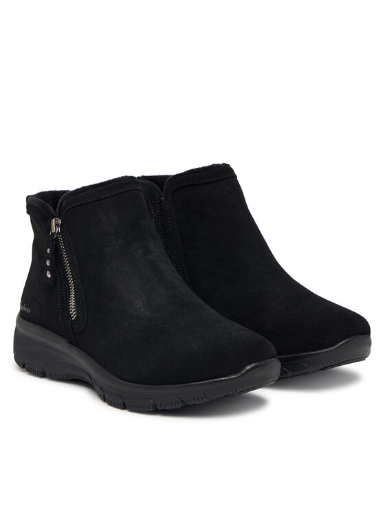 Skechers Členková obuv Skechers Easy Going - Urban Zip 168188/BBK Čierna