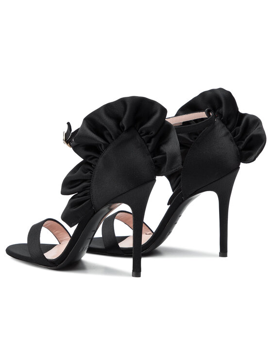 MSGM Босоніжки MSGM Rouched Sandal 2642MDS4078 770 99 Чорний