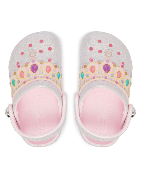Crocs Nazouváky Crocs Toddler IAM Princess Clog 212516 Růžová