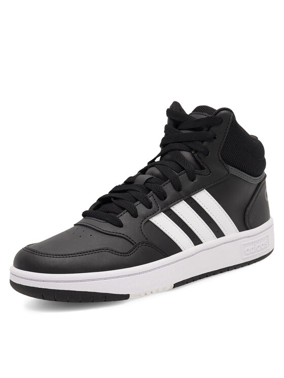 adidas Sneakersy adidas HOOPS MID 3.0 K GW0402 Čierna