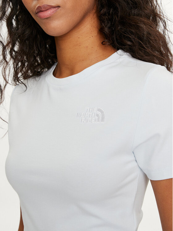 The North Face The North Face T-shirt NF0A55AO Celeste Cropped Fit