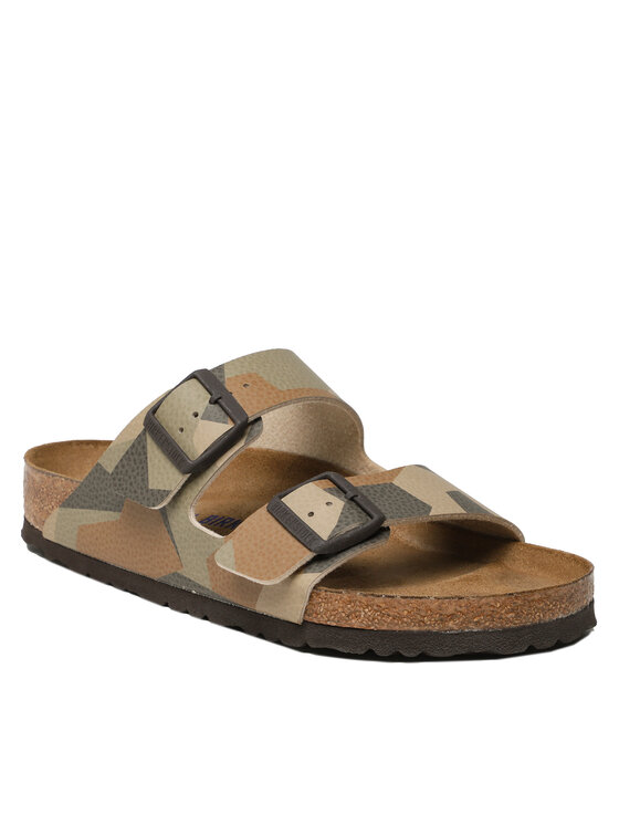 Klapki Birkenstock Arizona 1024651 Zielony | Eobuwie.com.pl