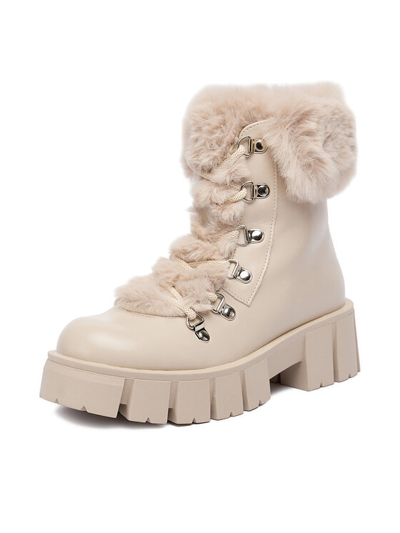 DeeZee Черевики DeeZee 90190-6 Écru