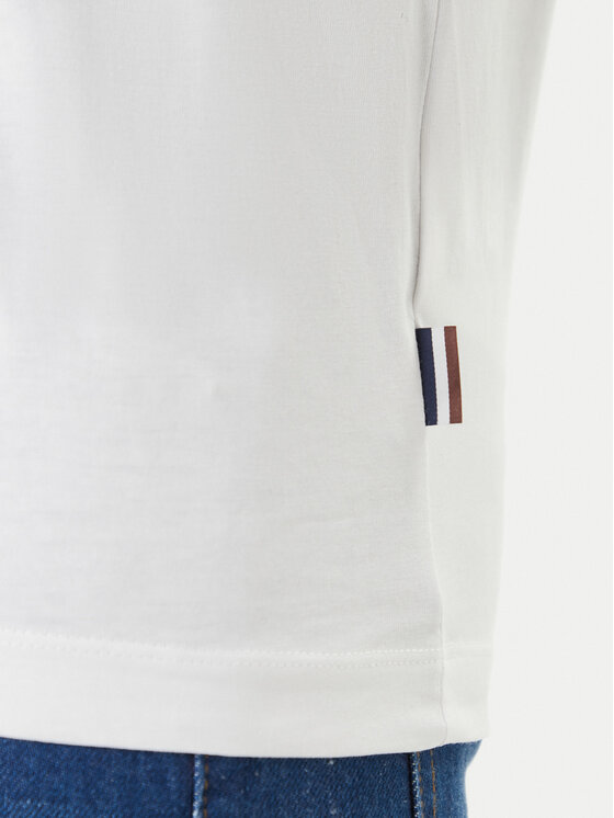 Bugatti Bugatti Футболка 8350-95040 Білий Slim Fit