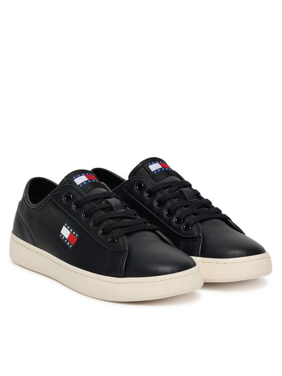 Tommy Jeans Tenisówki Tommy Jeans Tjw Lightweight Court EN0EN02875 Czarny