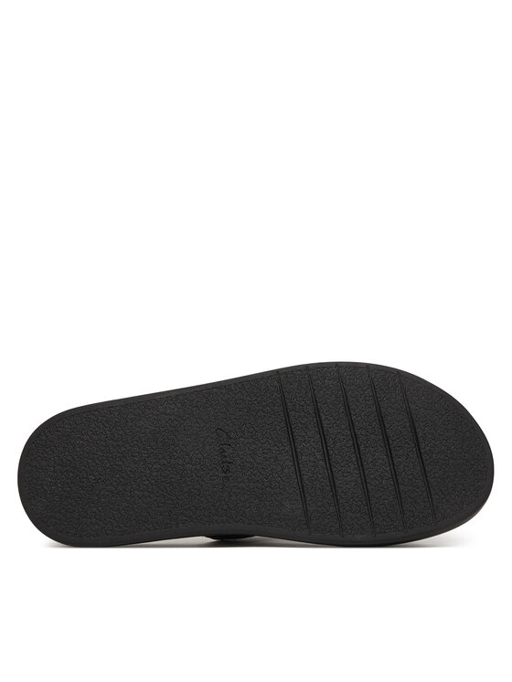 Clarks Шльопанці Clarks Aristella West 26185813 Чорний
