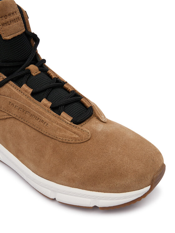 Tommy Hilfiger Laisvalaikio batai Tommy Hilfiger Hilfiger Sde Warm Hybrid Chukka FM0FM06085 Ruda