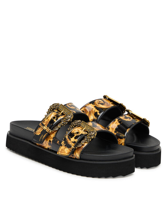 Versace Jeans Couture Шльопанці Versace Jeans Couture 80VA3SM1 ZS366 G89 Чорний