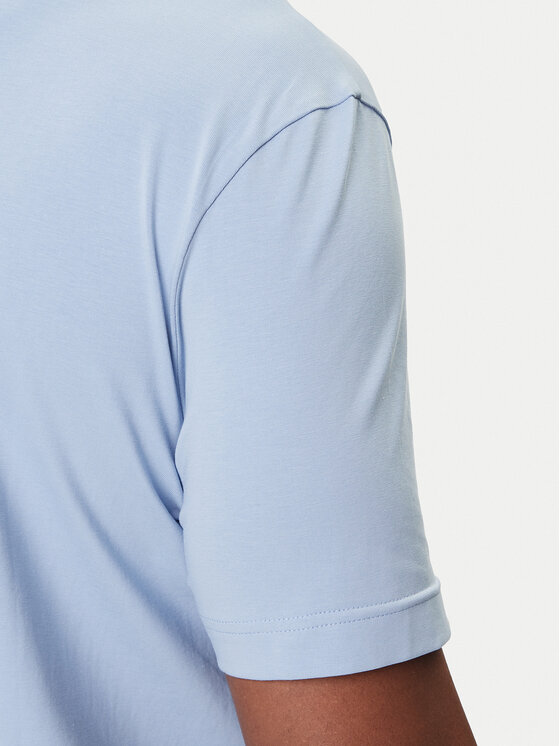 BOSS BOSS Camiseta Tchup 50473278 Celeste Relaxed Fit