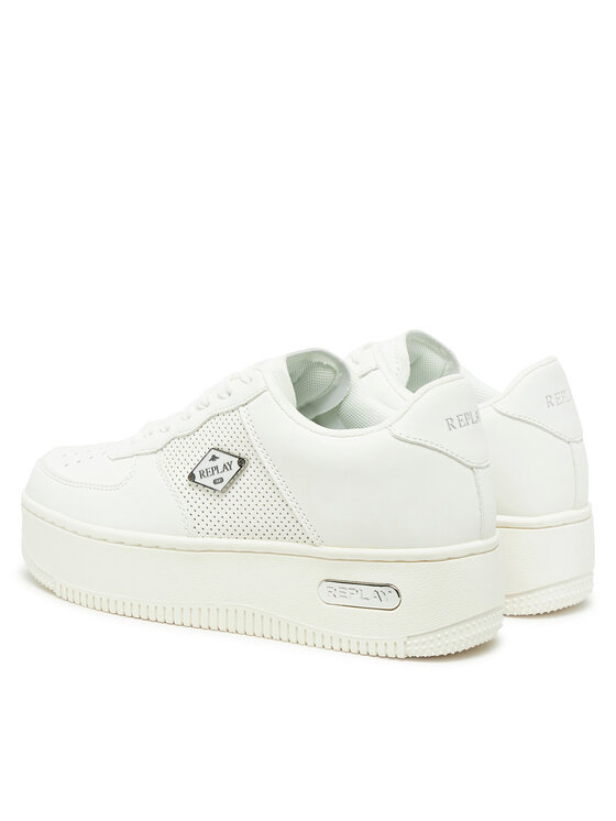 REPLAY Sneakersy REPLAY GWZ5O.000.C0018S Biela