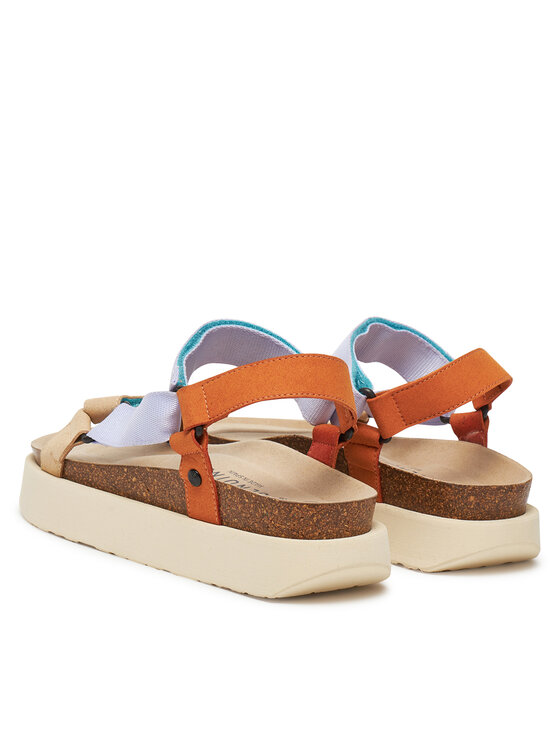 Genuins Sandále Genuins Rigoni Vegan G105794 Farebná