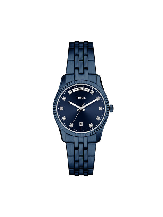 Fossil Годинник Fossil Scarlette ES5476 Cиній