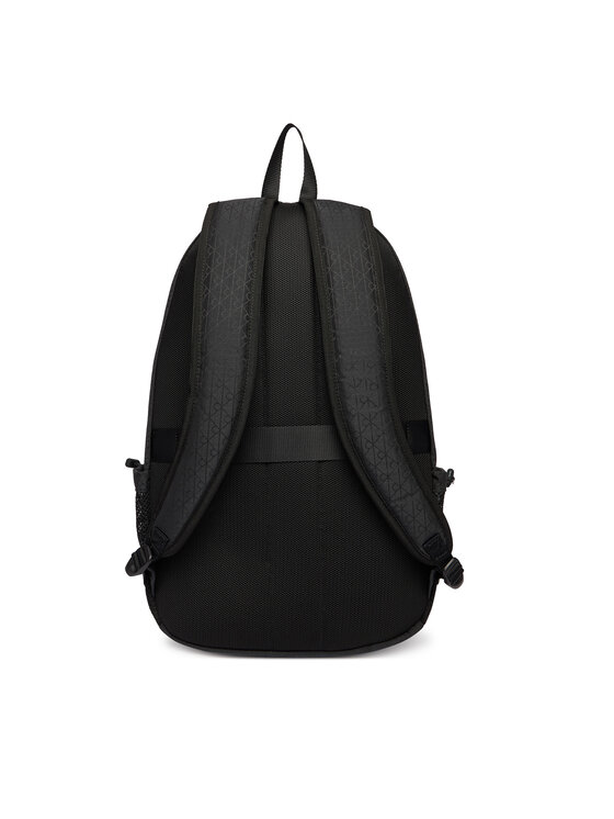 Calvin Klein Nahrbtnik Calvin Klein Utility Emblem Bungee Backpack LV04D3301G Črna
