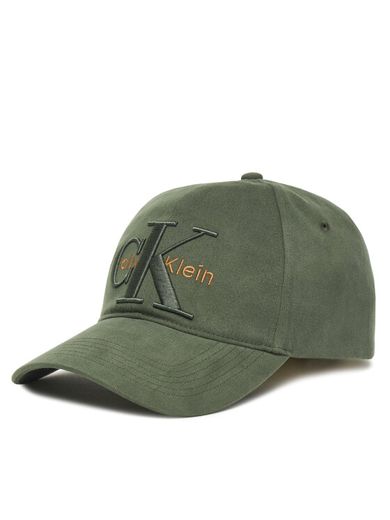 Calvin Klein Baseball sapka Calvin Klein Large Monologo LV04D5039G Zöld