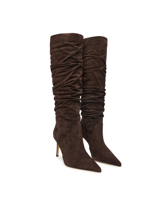 MICHAEL Michael Kors Чоботи MICHAEL Michael Kors Dawn 40F5DWHB5L Коричневий