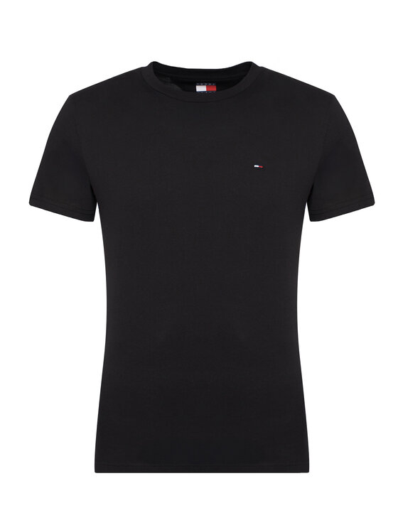 Tommy Jeans Tommy Jeans Conjunto de camisetas DM0DM20687 Negro Slim Fit
