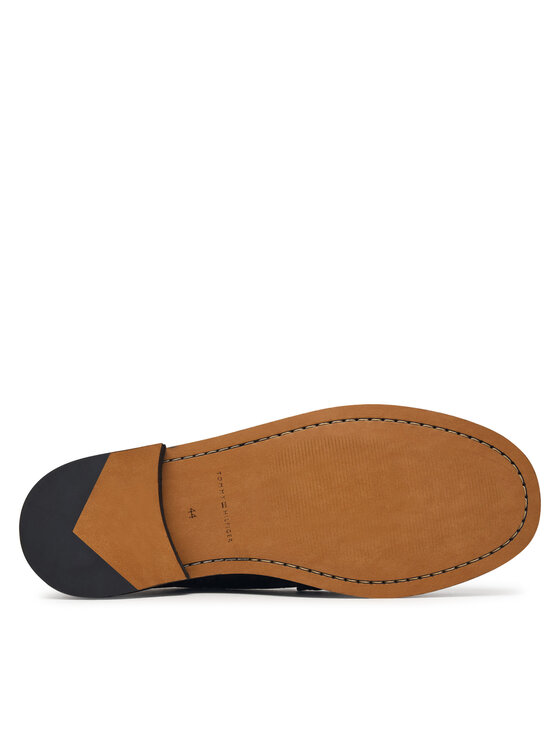 Tommy Hilfiger Mokasinai Tommy Hilfiger Premium Scotch Grain Loafer FM0FM06071 Juoda