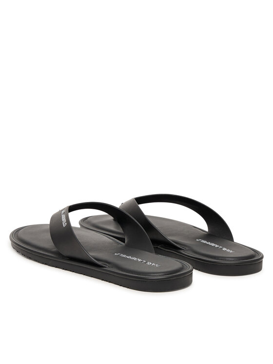 KARL LAGERFELD В'єтнамки KARL LAGERFELD Kastor IV KL70206C Чорний