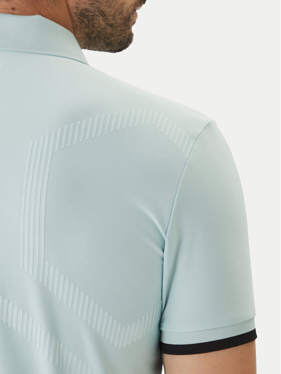 BOSS BOSS Polo Chip Hexa 50554561 Turquesa Regular Fit
