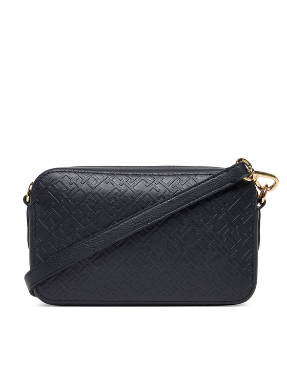 Tommy Hilfiger Torebka Tommy Hilfiger Th Icon Camera Bag Mono AW0AW18121 Granatowy