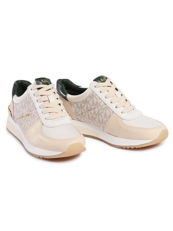 MICHAEL Michael Kors Sneakersy MICHAEL Michael Kors Allie Trainer 43F0ALFS3L Béžová