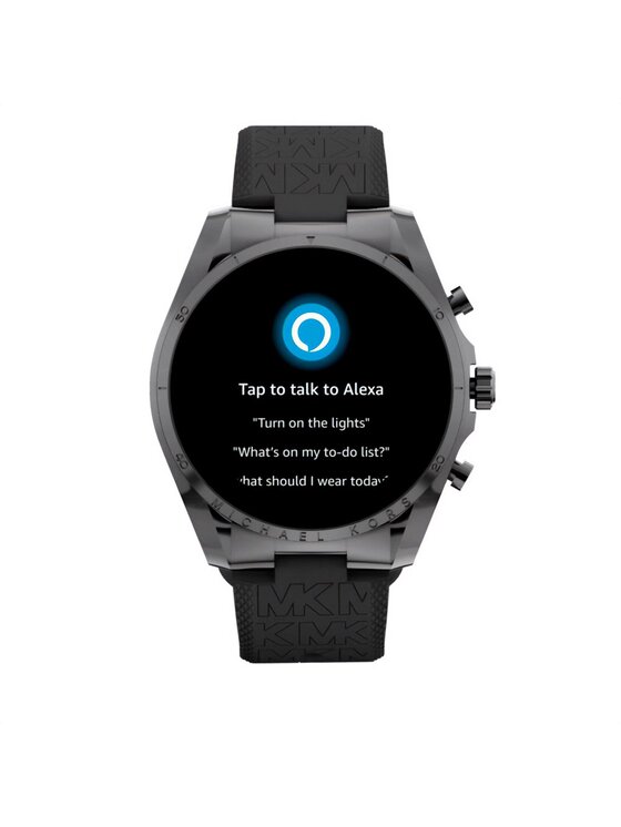 Michael Kors Viedpulkstenis Michael Kors Gen 6 Bradshaw MKT5154 Melns