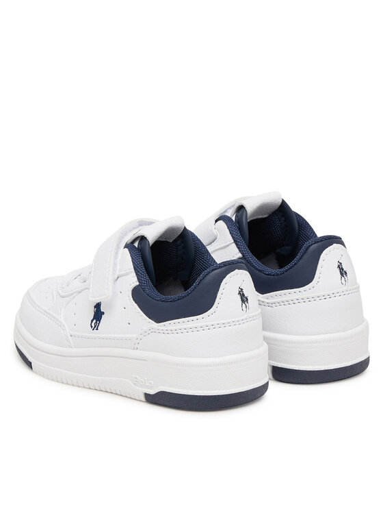 Polo Ralph Lauren Снікерcи Polo Ralph Lauren Masters Court II Ps RL03014102 Білий