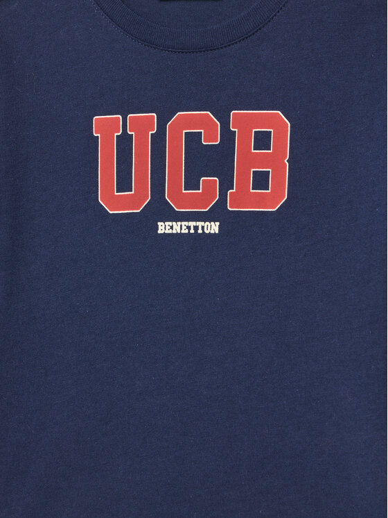 United Colors Of Benetton United Colors Of Benetton Футболка 3I1XG10HT Cиній Regular Fit