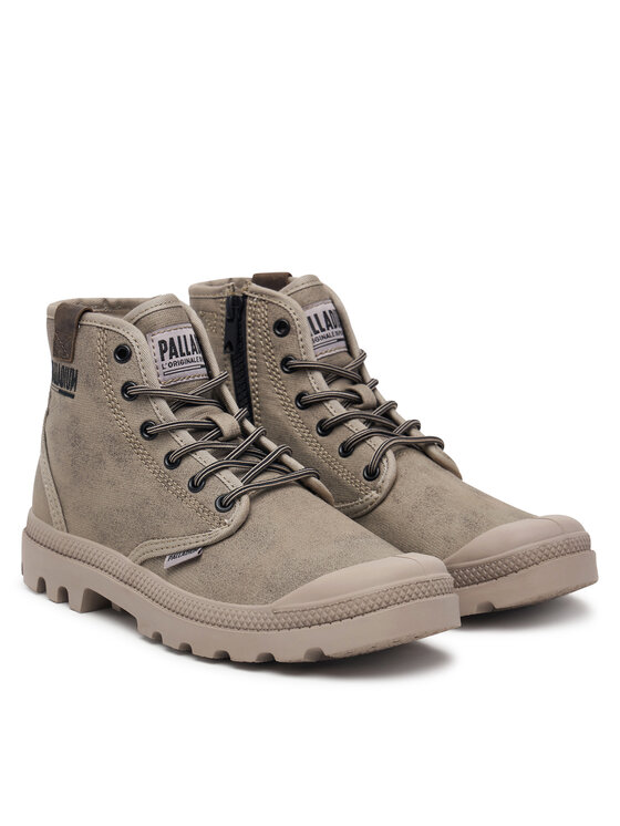 Palladium Outdoorová obuv Palladium Pampapinewax 74993-272-M Sivá