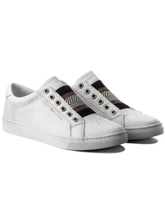 Tommy Hilfiger Tenisówki Tommy Hilfiger Venus 8 FW0FW02828 Biały