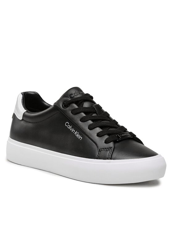 Calvin Klein Zapatillas Calvin Klein Vulc Lace Up HW0HW01681 Negro