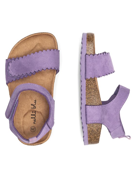 Nelli Blu Sandalias Nelli Blu CM220518-19 Violeta