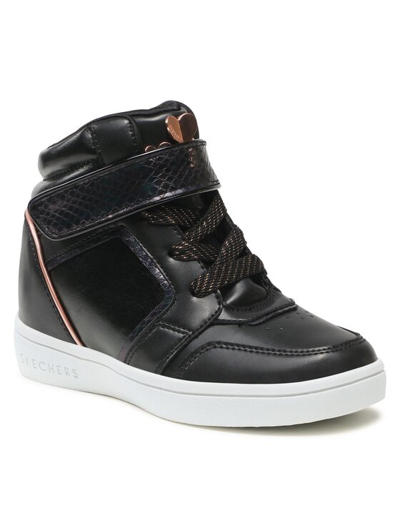 Skechers Sneakersy Skechers Hidden Star Hearts Shine 310303L/BKRG Czarny