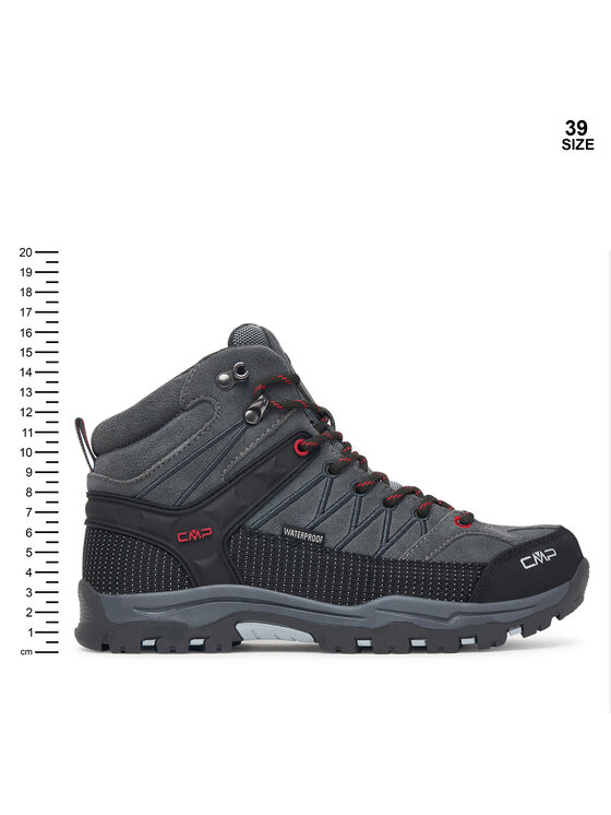 CMP Trekkingi CMP Rigel Mid Wp 3Q12944J Szary ciemny