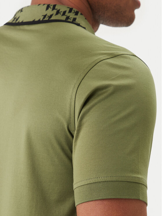 KARL LAGERFELD KARL LAGERFELD Polo 745010 562200 Verde Regular Fit