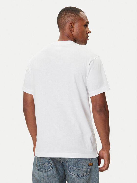 Versace Jeans Couture Versace Jeans Couture Camiseta 79GAHP03 CJ01P Blanco Regular Fit