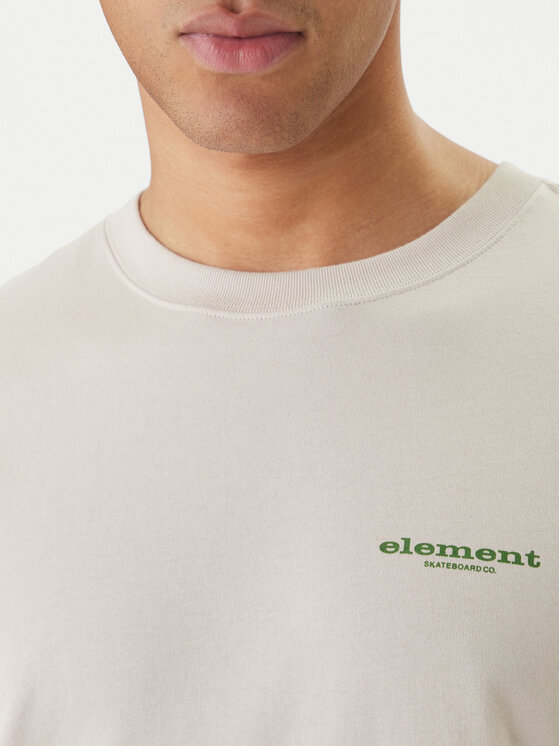Element Element Camiseta Bigfoot Trees ELYZT00585 Écru Regular Fit