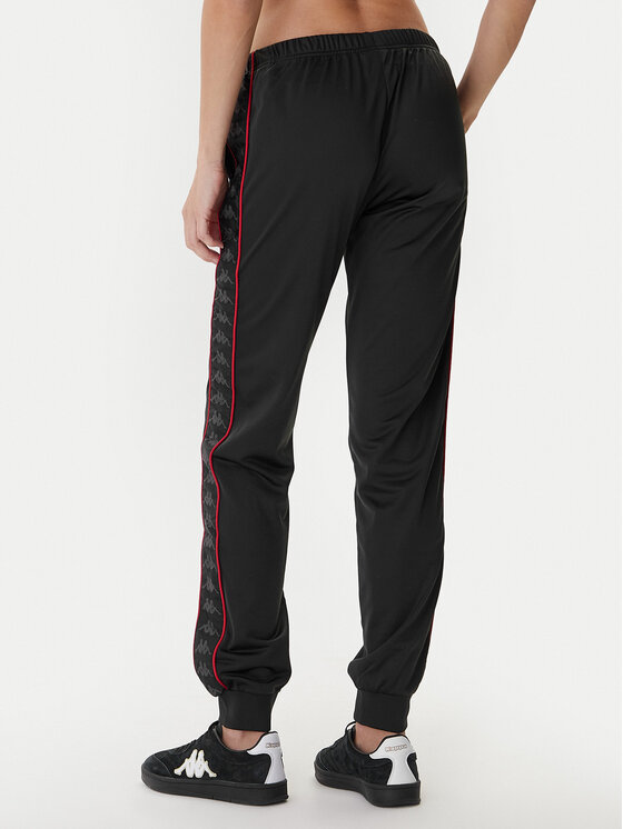 Kappa Kappa Spodnji del trenirke 303R5K0 Črna Slim Fit