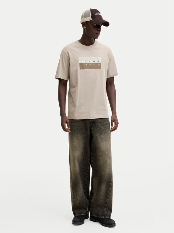 Jack & Jones Jack & Jones Camiseta Fusion 12289863 Gris Regular Fit