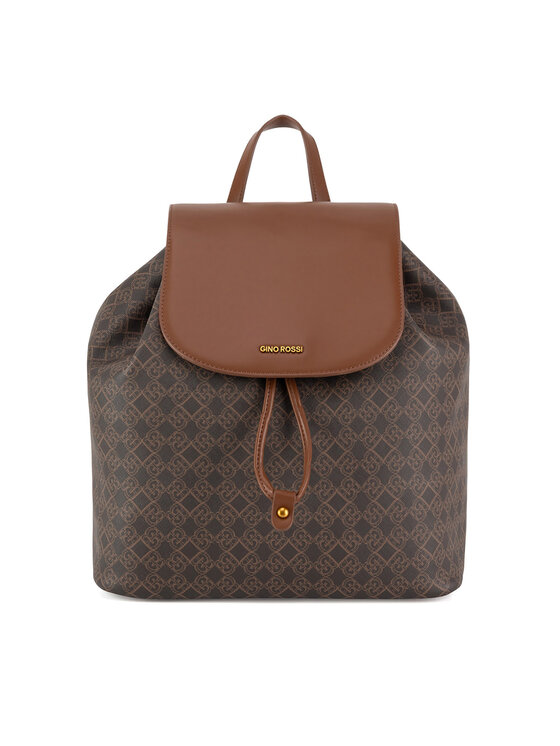 GINO ROSSI Раница Gino Rossi D2 plecak Кафяв