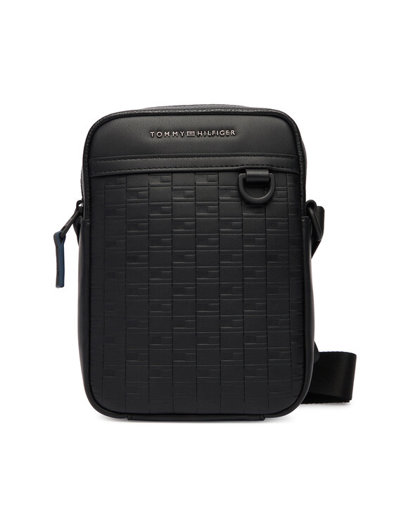 Tommy Hilfiger Geantă crossover Tommy Hilfiger Th Modern Mini Reporter AM0AM14019 Negru