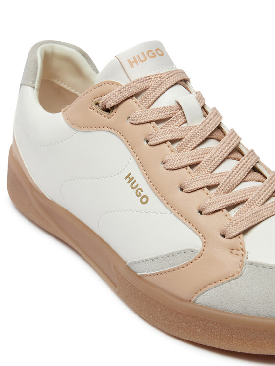 HUGO Sneakersy Hugo Riven 50523497 10263254 01 Biały