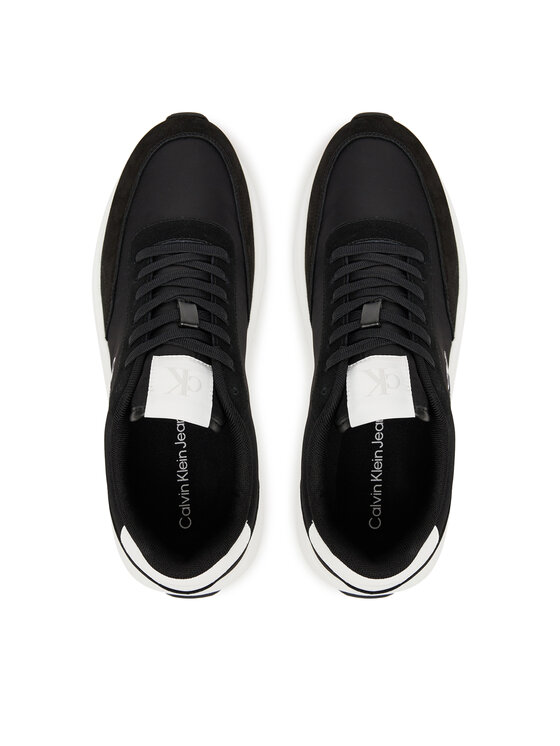 Calvin Klein Jeans Sneakers Calvin Klein Jeans Athleisure Runner Laceup Ny-Su YM0YM01370 Nero