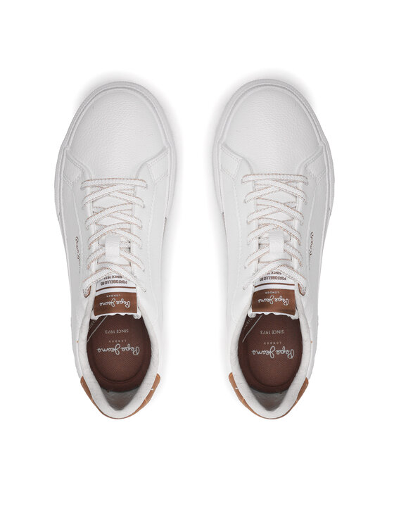 Pepe Jeans Сникърси Pepe Jeans Kenton Max W PLS31445 Бял